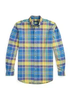 Big & Tall Plaid Oxford Shirt