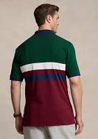 Big & Tall Color-Blocked Soft Cotton Polo Shirt