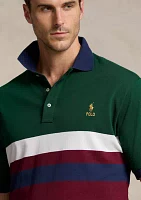 Big & Tall Color-Blocked Soft Cotton Polo Shirt