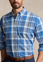 Big & Tall Plaid Oxford Shirt