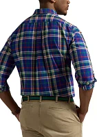 Big & Tall Plaid Oxford Shirt