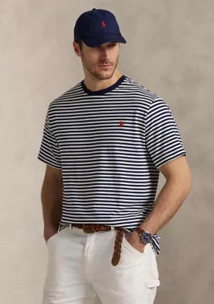 Big & Tall Striped Jersey T-Shirt