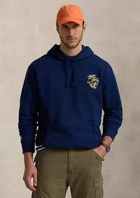 Big & Tall Tropical Loopback Fleece Hoodie