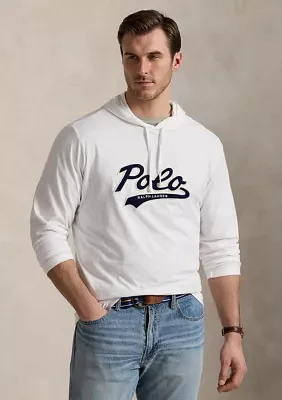 Big & Tall Logo Jersey Hooded T-Shirt