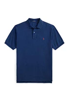 Big & Tall Indigo Mesh Polo Shirt