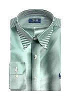 Classic Fit Striped Poplin Shirt