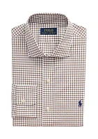 Classic Fit Checked Poplin Shirt