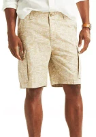 Jeans Co. 9.5" Printed Cargo Shorts