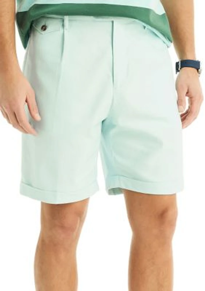 Miami Vice x Nautica 8.5" Pleated Linen Shorts