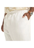 Big & Tall Linen Drawstring Pants