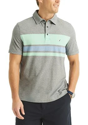 Navtech Sustainably Crafted Classic Fit Striped Polo Shirt