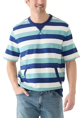 Jeans Co. Striped Crewneck T-Shirt