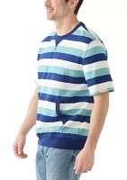 Jeans Co. Striped Crewneck T-Shirt