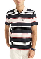 Sustainably Crafted Classic Fit Striped Polo Shirt