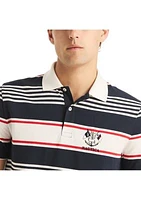 Sustainably Crafted Classic Fit Striped Polo Shirt