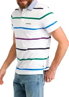 Rugby Stripe Polo Shirt