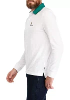 Sustainably Crafted Classic Fit Rugby Long Sleeve Polo Shirt