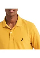 Classic Fit Long Sleeve Deck Polo Shirt