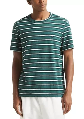 Striped Crew Neck T-Shirt