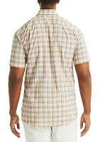 Big & Tall Plaid Short-Sleeve Shirt