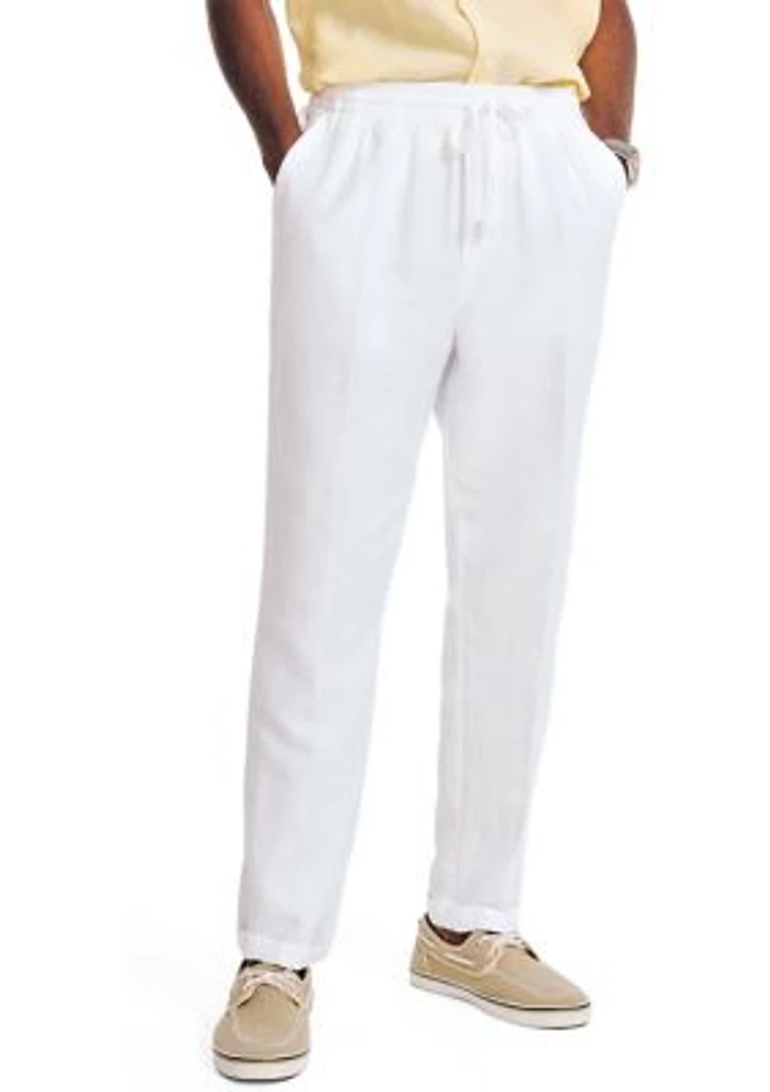 Linen Drawstring Pants