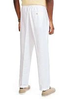 Linen Drawstring Pants