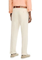 Linen Pleated Trousers