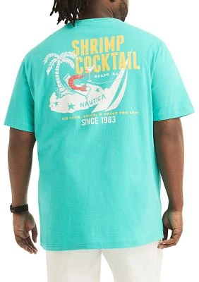 Big & Tall Sustainably Crafted Shrimp Cocktail Graphic T-Shirt