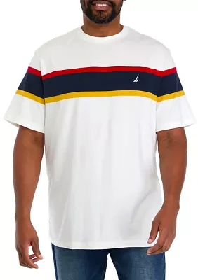 Big & Tall Short Sleeve Stripe T-Shirt