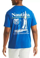 Big & Tall Sailing Graphic T-Shirt