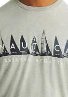 Big & Tall Sailing Regatta Graphic T-Shirt