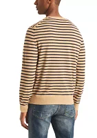 Navtech Striped Crew Neck Sweater