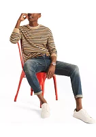 Navtech Striped Crew Neck Sweater