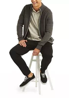 Navtech Mock-Neck Full-Zip Sweater