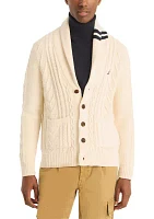 Cable-Knit Cardigan