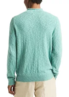 Linen Crew Neck Sweater