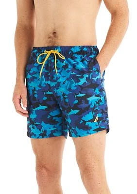 Shark Week X Nautica Sustainably Crafted 6" Printed Swim Trunks