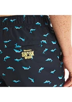 Shark Week X Nautica Sustainably Crafted 6" Swim Trunks