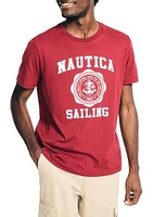 Sustainably Crafted Sailing Graphic T-Shirt