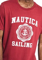 Sustainably Crafted Sailing Graphic T-Shirt