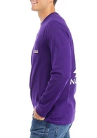 Long Sleeve Graphic Pocket T-Shirt