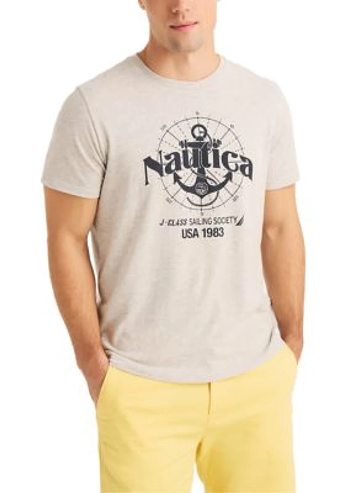 Sustainably Crafted Sailing Society Graphic T-Shirt