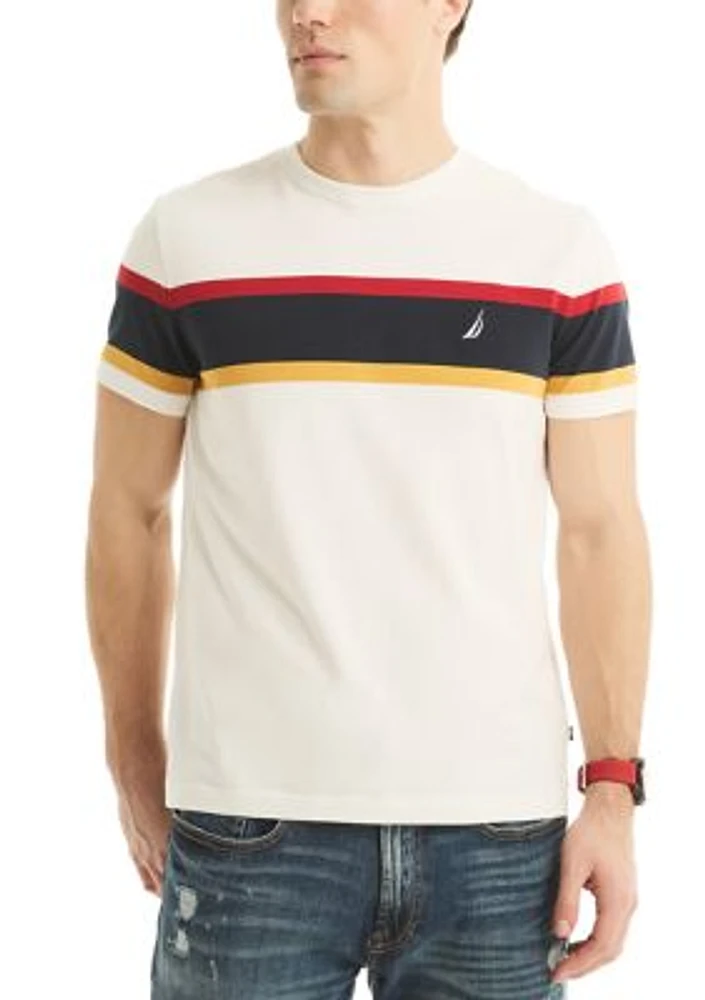 Striped Crew Neck T-Shirt