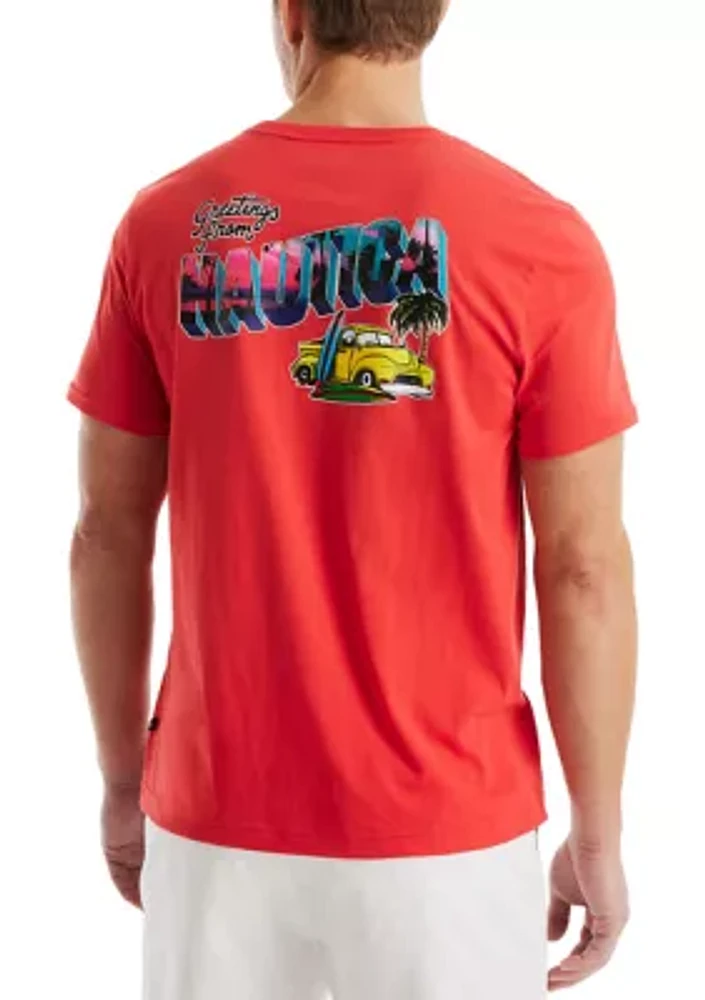 Beach Vibe Graphic T-Shirt