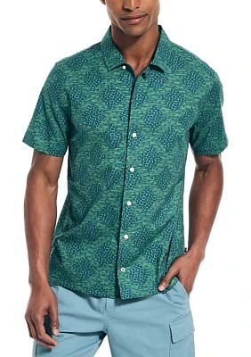 Sustainably Crafted Printed Short Sleeve Shirt