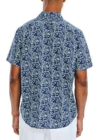 Sustainably Crafted Printed Short-Sleeve Shirt