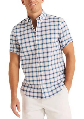 Plaid Short Sleeve Shirt