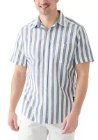 Striped Short-Sleeve Shirt