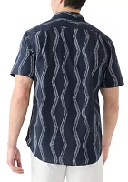 Jeans Co. Printed Short-Sleeve Shirt