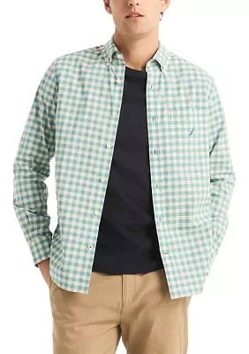 Sustainably Crafted Plaid Printed Shirt